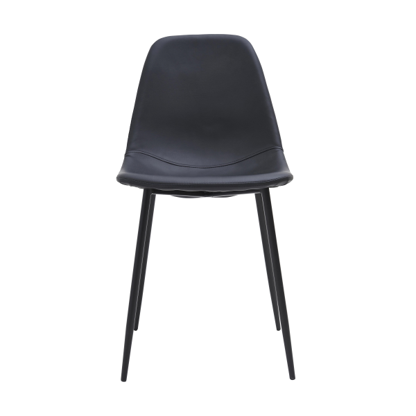 Form stoel 2-pack zwart