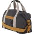 Broadwick weekendtas van gewaxed canvas, steengrijs