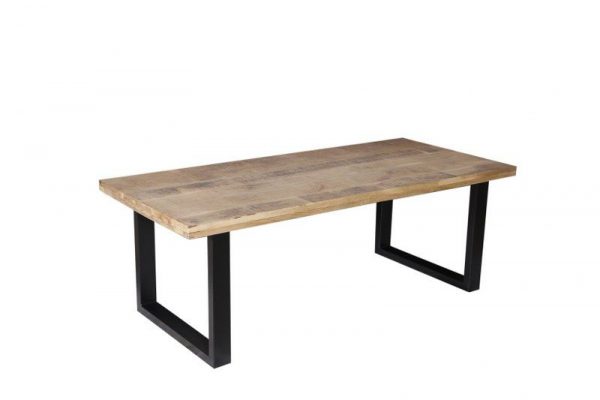 Eettafel Auke massief mango 240 x 100 x 76 cm