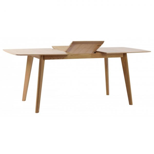 Nordiq Cirrus Butterfly - Houten uitklaptafel - 150 tot 190 cmInitial Cirrus Butterfly | Eiken | Eettafel met uitschuifsysteem | 150cm