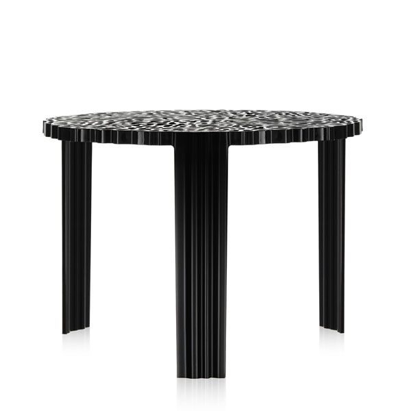 Kartell T-Table salontafel zwart medium