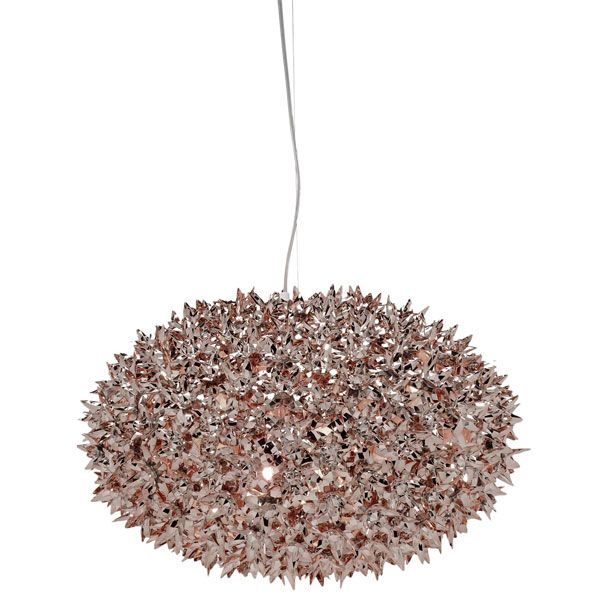 Kartell Bloom metallic hanglamp S1 chroom