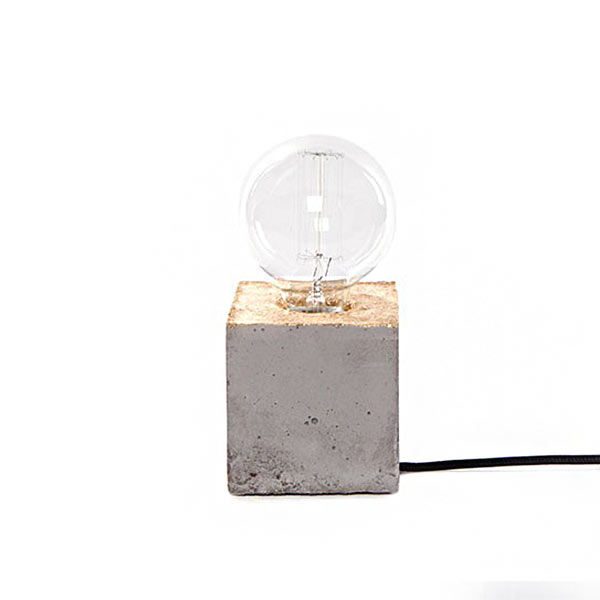 LJ Lamps Alpha bijzetlamp - tafellamp beton