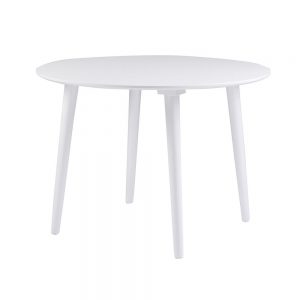 Nordiq Lotta diningtable 106 - wit - Ronde eettafel wit - 106