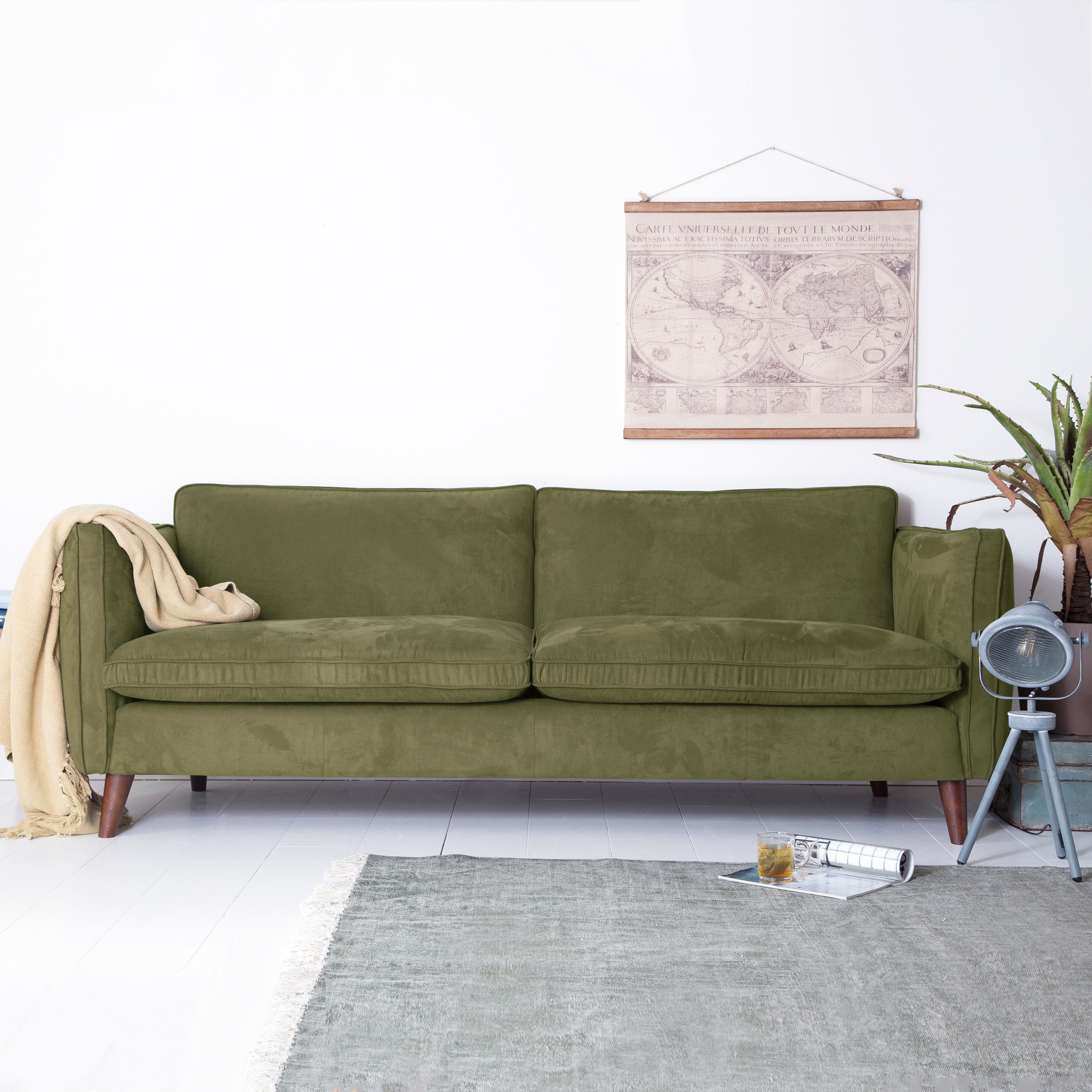 lucas.groen_1.jpg SEVN Bank 'Lucas' 4-zits, kleur groen