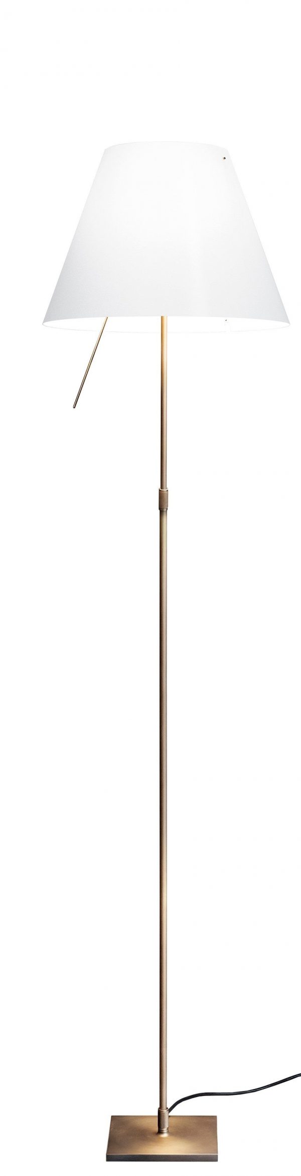 Luceplan Costanza Brass vloerlamp