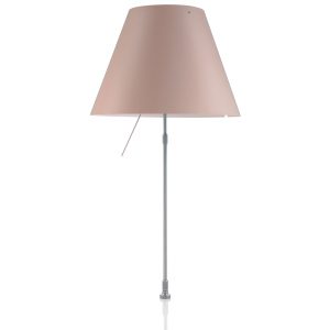 Luceplan Costanza tafellamp telescopisch met dimmer en schroefbevestiging aluminium