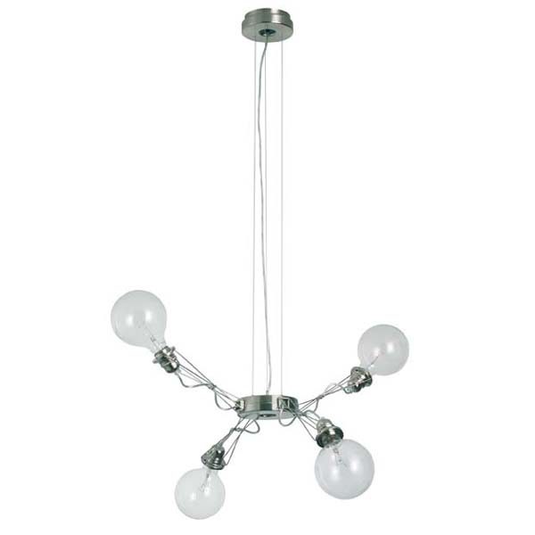 Lumina Matrix Quattro hanglamp nikkel