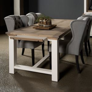 Tower Living Eettafel 'Parma' 240 x 100, kleur wit