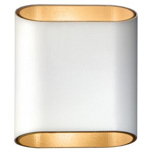 Modular Trapz wandlamp LED wit/champagne