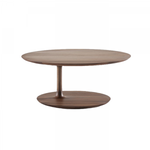 Artisan Bloop Coffee Table - Ronde salontafel - laag - Massief houten salontafel