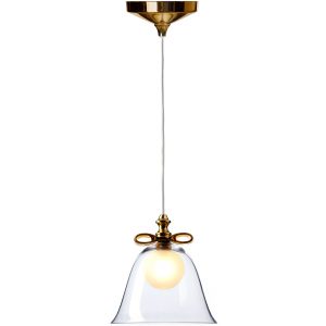 Moooi Bell hanglamp goud/transparant small
