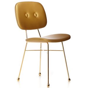 Moooi Golden Chair stoel mat goud