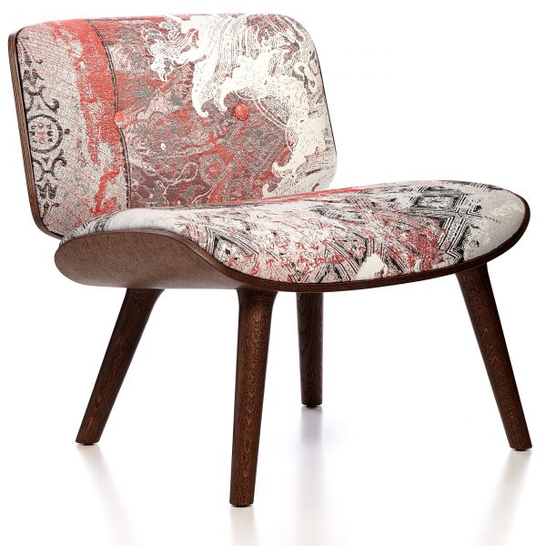 Moooi Nut fauteuil met cinnamon onderstel