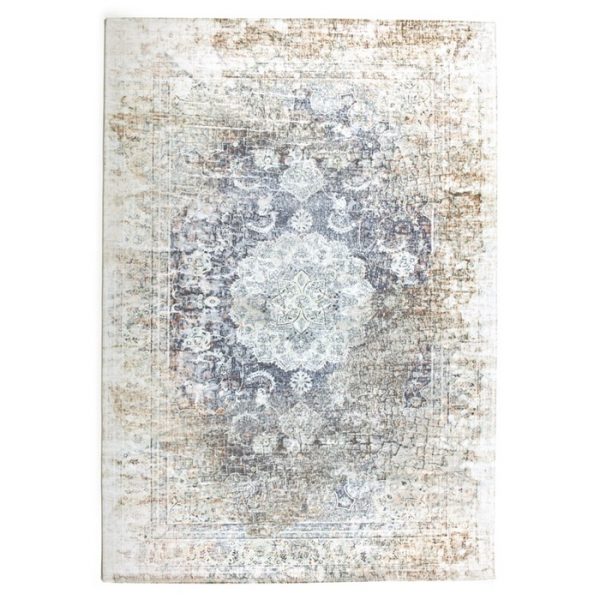 By-Boo vloerkleed 'Florence' 200 x 290cm, kleur Beige / grey