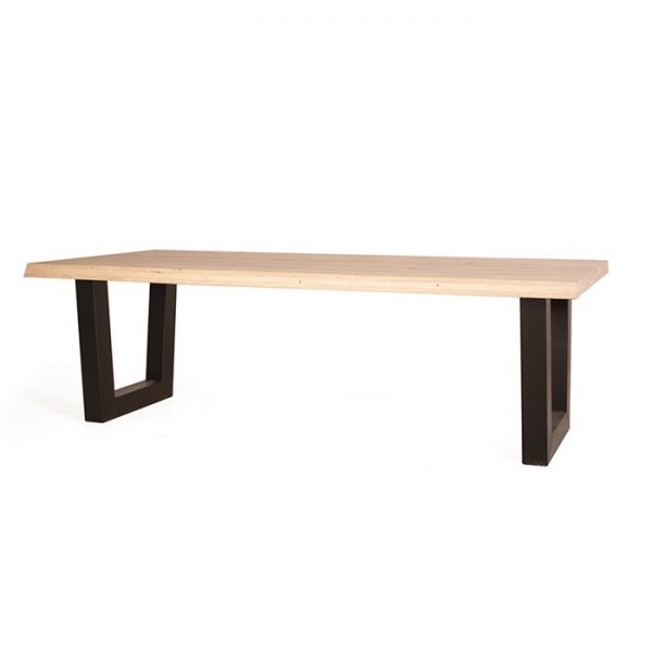 Eleonora Eiken Boomstam Eettafel met U-poot 200 x 100cm