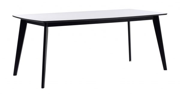 Nordiq Olivia diningtable 150 wit | zwart