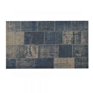 Brix Vloerkleed 'Patty' 200 x 300cm, kleur denim