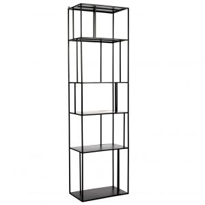 Pols Potten Shelf Unit Metal Tall Single stellingkast zwart