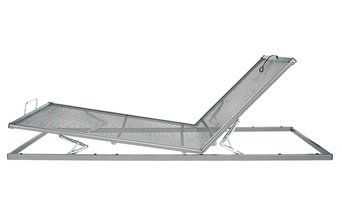 AVEK Handverstelbare spiraalbodem Integra 200 - 70 x 200 cm - Aluminium