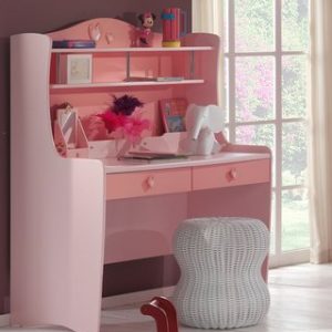 Bureau Linda - 144,5 x 123,2 x 58 cm - Roze