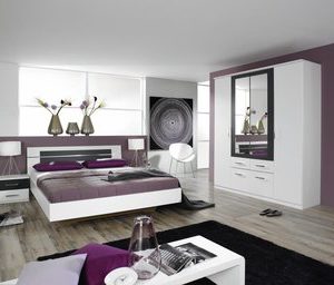 Complete ACTIE slaapkamer Baruno - 160 x 200 cm - Alpine wit