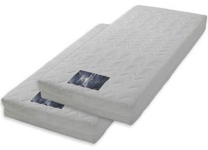 Matras Pocket Deluxe (2 stuks) - 80 x 200 cm -