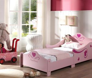 Peuter prinses speelbed - 70 x 140 cm - Roze