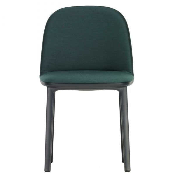 Vitra Softshell Side stoel hunter green stofsoort Aura 07