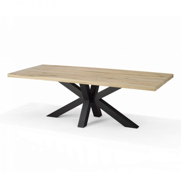 RV Design Eettafel 'Stenvad' Eiken naturel, 200 x 100cm