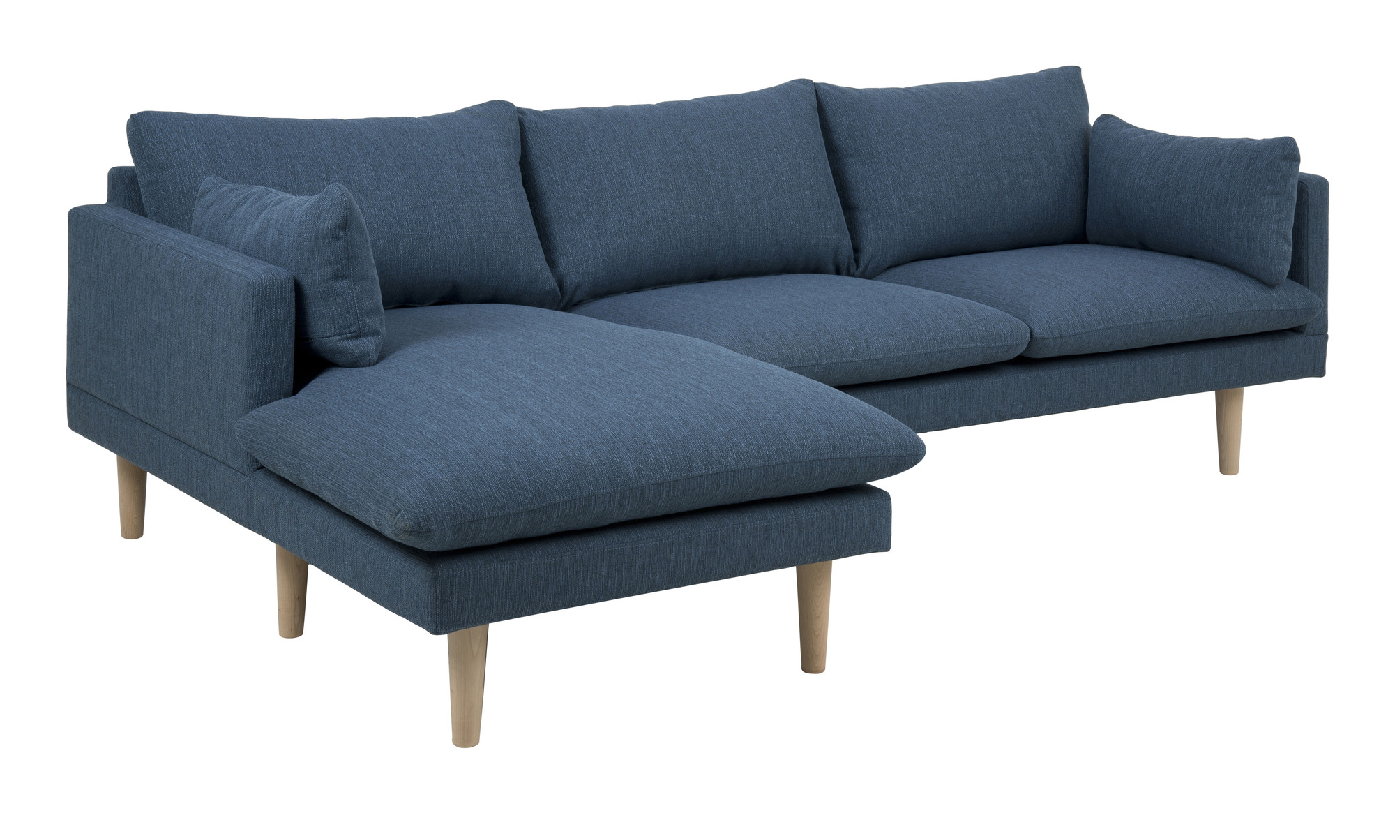 Loungebank 'Isabella' Links, kleur petrol