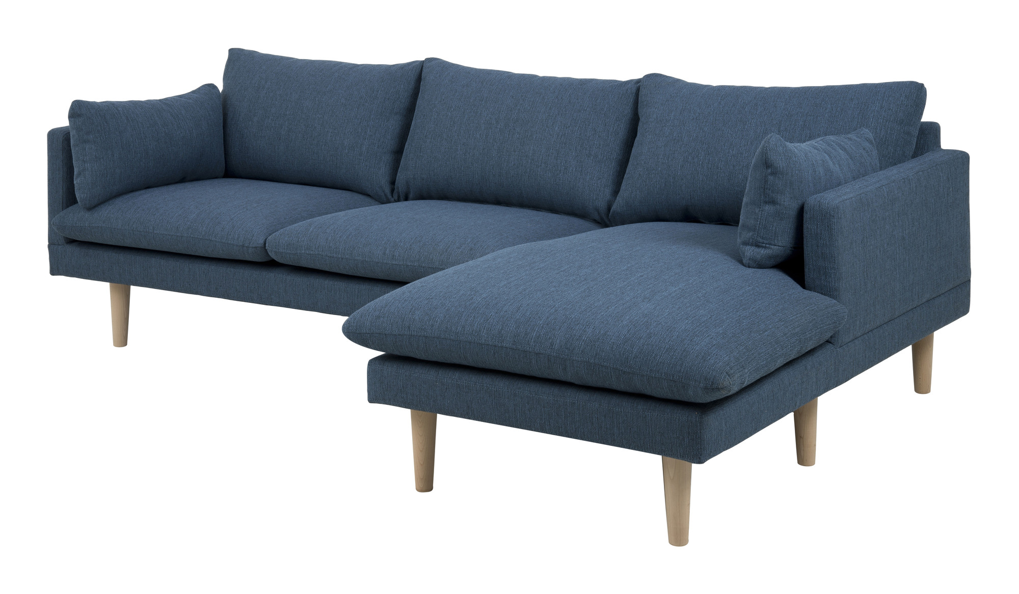 Loungebank 'Isabella' Rechts, kleur petrol