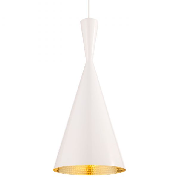 Tom Dixon Beat Light Tall hanglamp wit