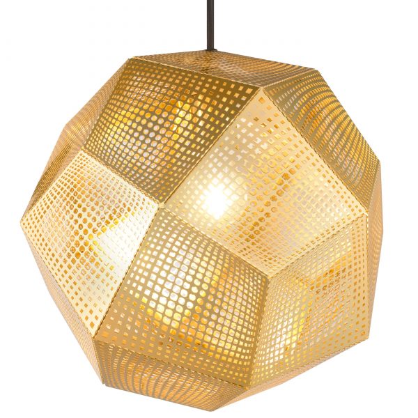 Tom Dixon Etch hanglamp messing