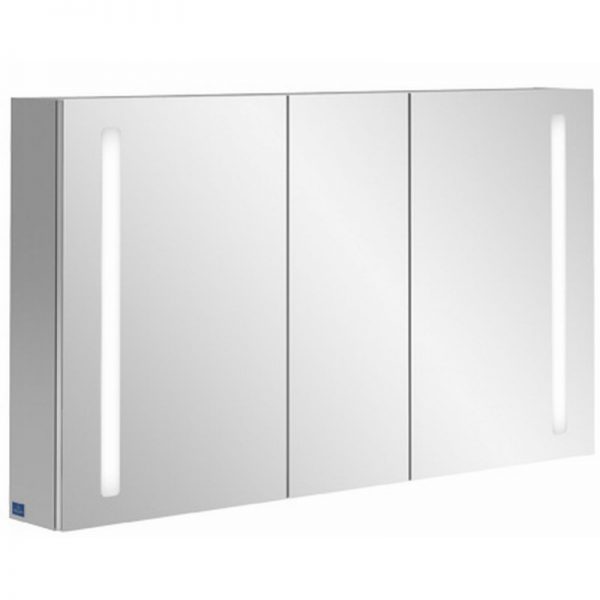 Villeroy & boch My view 14 spiegelkast 130x75 cm. 3 deuren en led verlichting