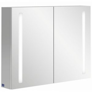 Villeroy & boch My view 14 spiegelkast 80 cm.2x deur m/led m/vergrootspiegel