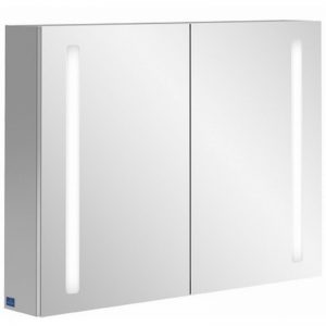 Villeroy & boch My view 14 spiegelkast 80x75 cm. 2 deuren en led verlichting