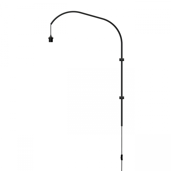 VITA lampen Willow Wall - Wandbevestiging - Single - Zwart - Lampenstandaard