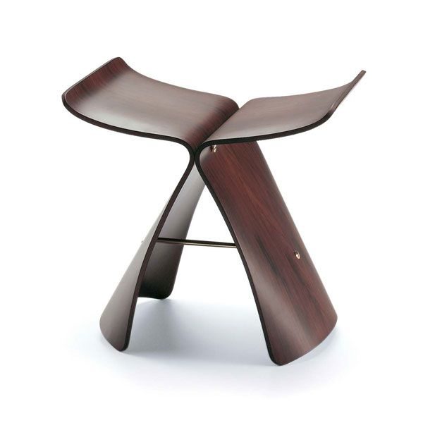 Vitra Butterfly Stool kruk palisander