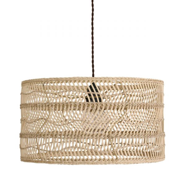 HKliving Wicker hanglamp