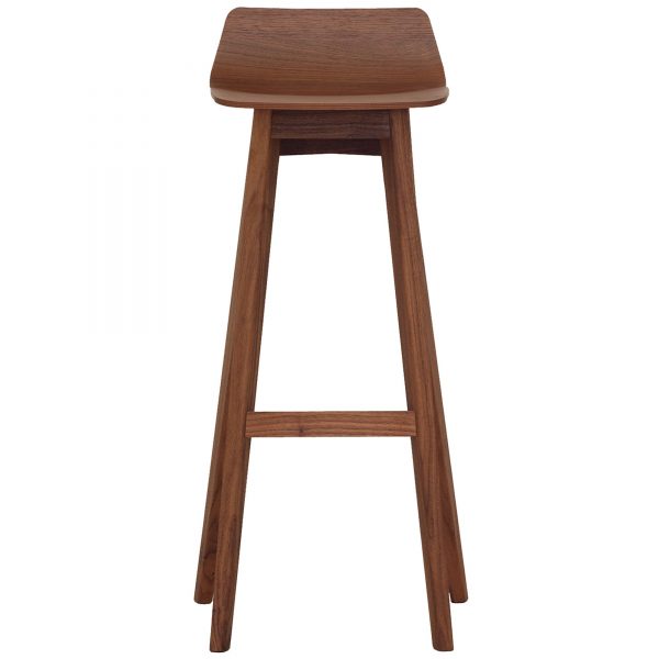 Zeitraum Morph Bar barkruk 80cm Amerikaans walnoten