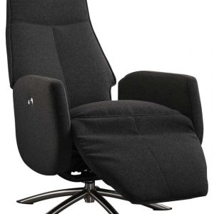 Relaxfauteuil Albaceta Antraciet