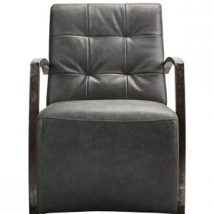 Fauteuil Metal Antraciet