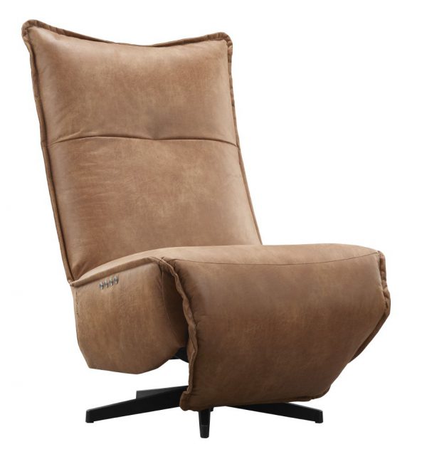 IN.HOUSE Relaxfauteuil Amilia Cognac