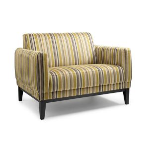 Feelings Loveseat Run Lemongrass