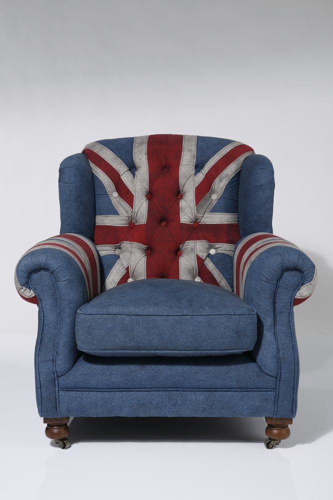 117205383_1_3.jpg KARE Fauteuil Grandfather Union Jack Blauw