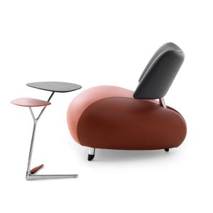 Leolux Fauteuil Pallone Paradise Rosefinch