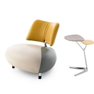 Leolux Fauteuil Pallone Paradise Yellow Chat