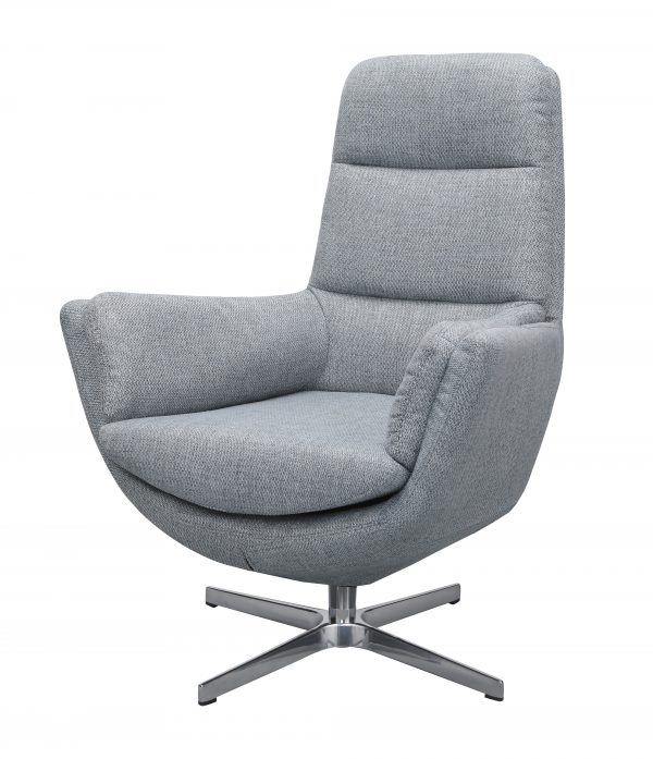 Draaifauteuil Ponza Grijs