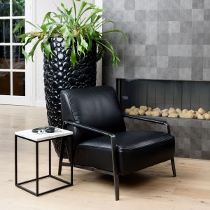 Fauteuil Pantin Zwart